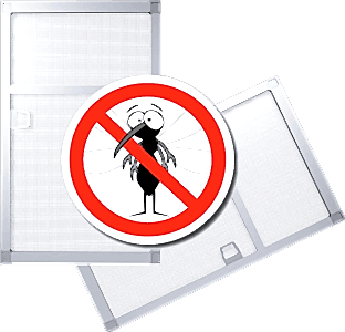 При заказе пластиковых окон в Алматы москитная сетка в подарок