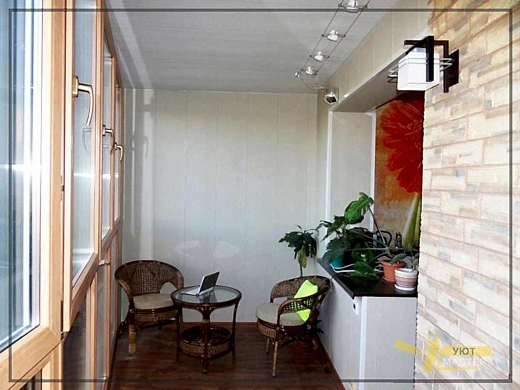 Лоджия под ключ 4 м2