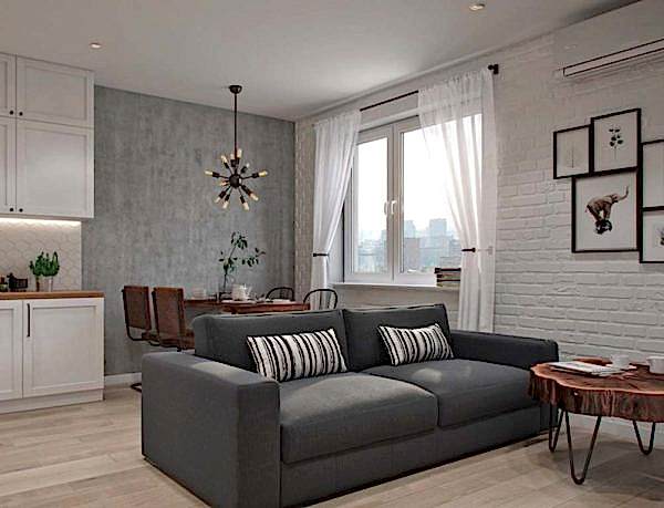 Дизайн проект квартиры 74 м2