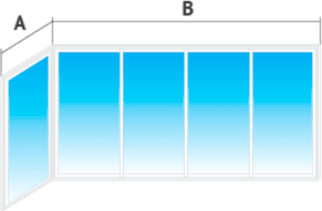 Остекление балкона цена в Алматы