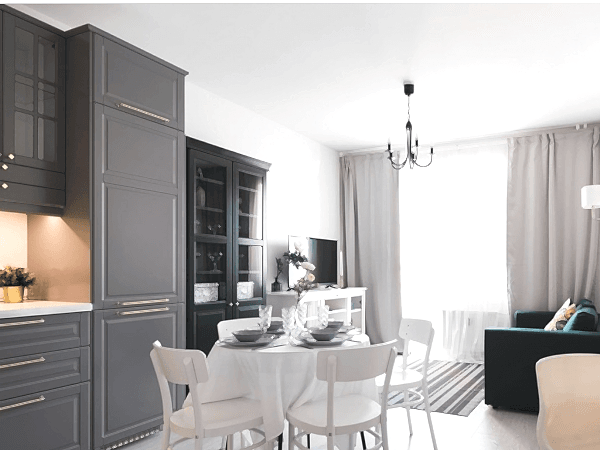 Дизайн интерьера двухкомнатной квартиры