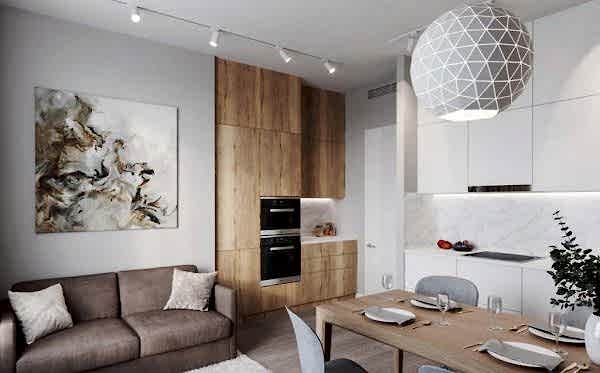 Дизайн проект квартиры 71 м2