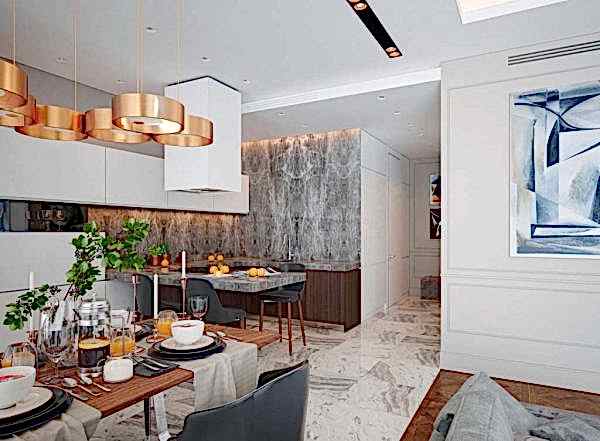 Дизайн проект квартиры 87м2