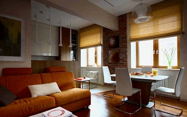 Дизайн проект квартиры студии