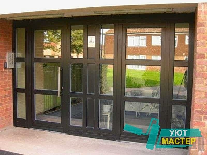 Входные группы в Алматы пластиковые и алюминиевые входные группы под ключ