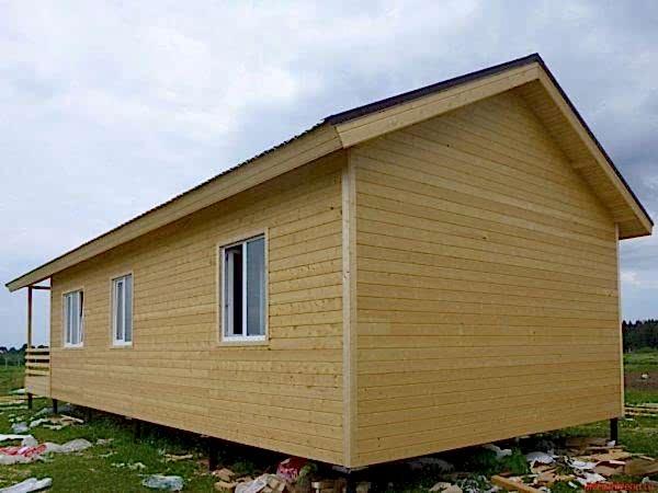 Каркасный дом 54 м2