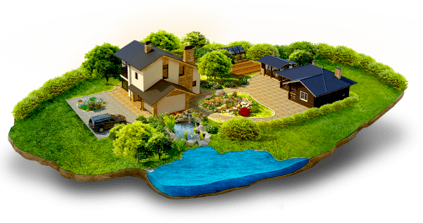 ландшафтный дизайн Алматы