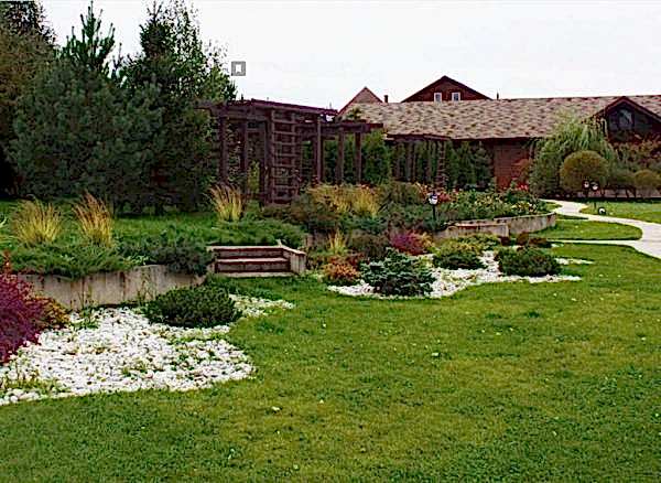 Проект ландшафтного дизайна участка 50 соток