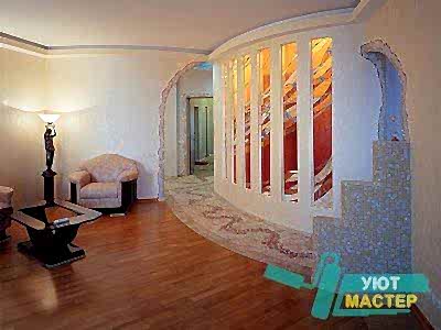 Ремонт квартир и помещений по дизайн проекту Алматы