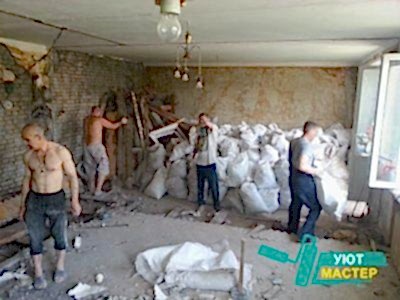 демонтаж перегородок в Алматы