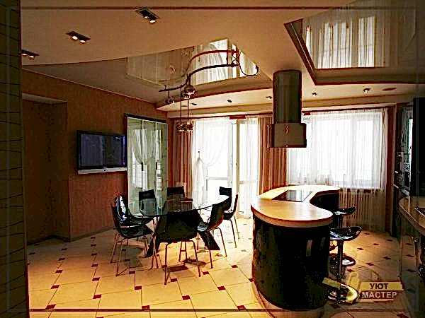 Ремонт кухни 17 м2