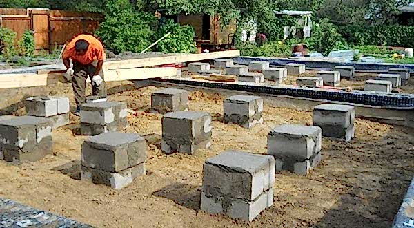 Столбчатый фундамент для дома под ключ заказать столбчатый фундамент цена