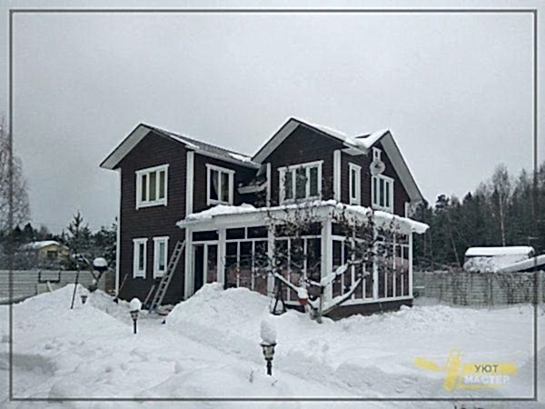 Строительство дома 210 м2