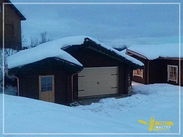 Строительство гаража 14 м2