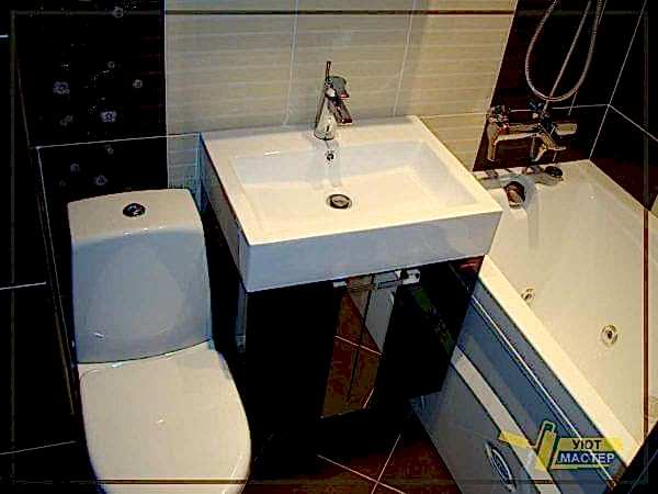 Ремонт ванной под ключ 3,5 м2