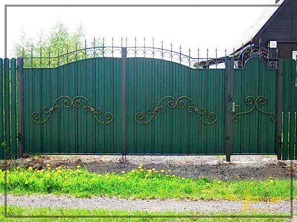 Забор из профнастила 70 мп